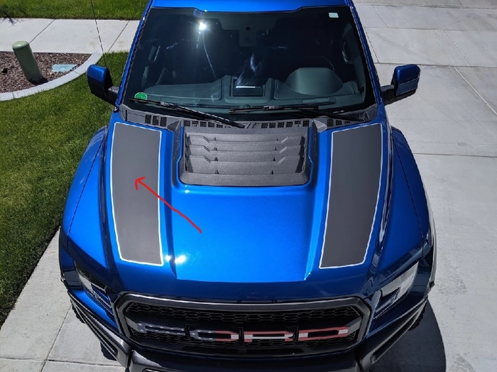 Decal kit, rh '17-'18 ford f-150 raptor