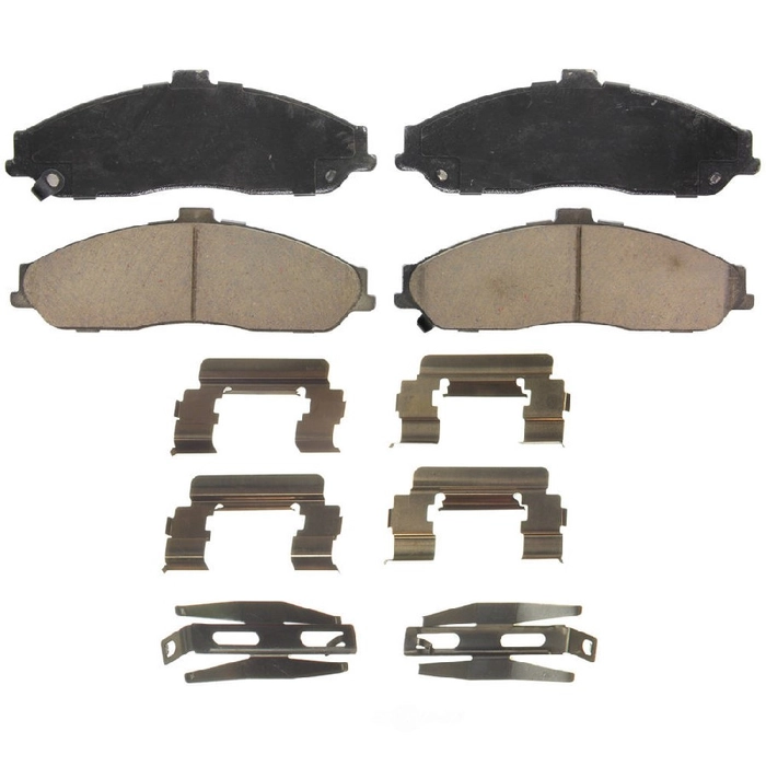 Brake pads front cadillac xlr 04-09 + chevy corvette 97-13