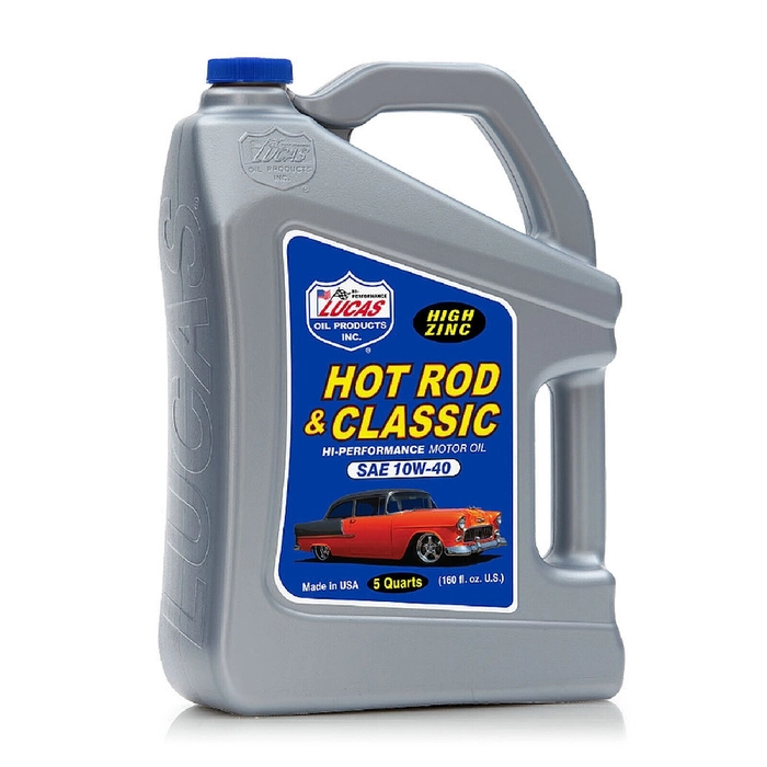 Motorolje 10w-40 med zink 5 qt kanne