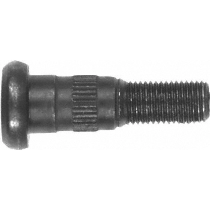 Hjulbolt 7/16" .565" knurl, 1-3/4" lang bruk 610-179