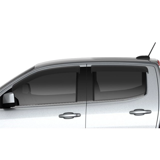 Side window deflector set